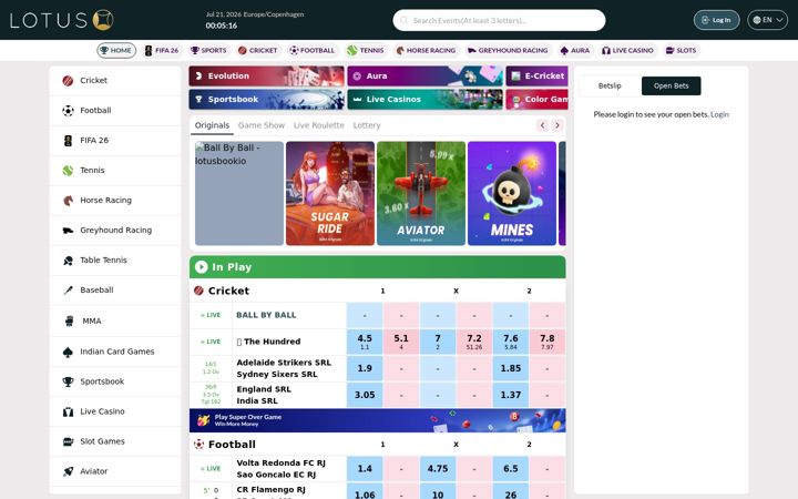 Screenshot of lotusbook.io