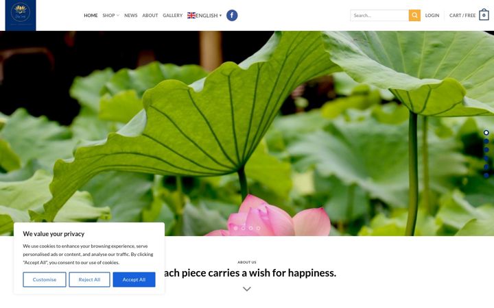 Screenshot of lotusleaf.ch