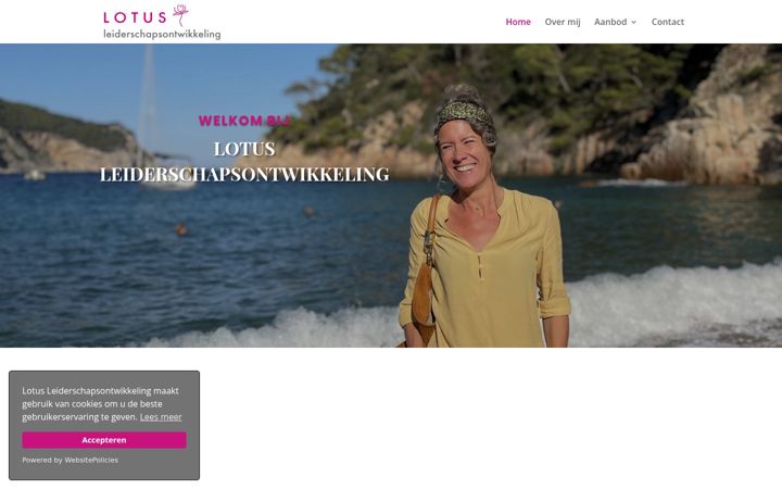 Screenshot of lotusleiderschapsontwikkeling.nl