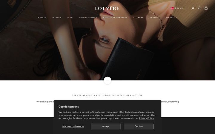 Screenshot of lotyere.com