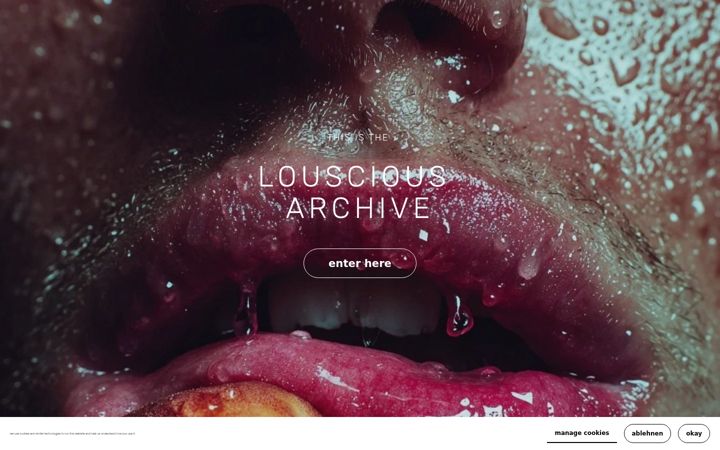 Screenshot of lou-scious.com