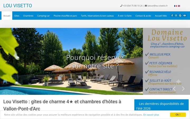 Screenshot of lou-visetto.fr