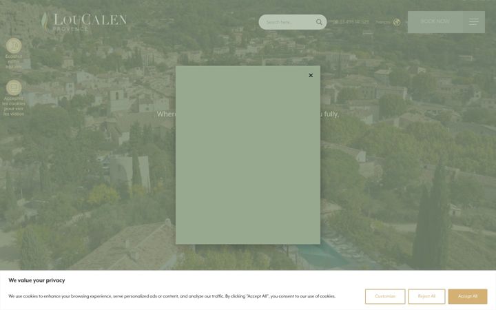 Screenshot of loucalen.com