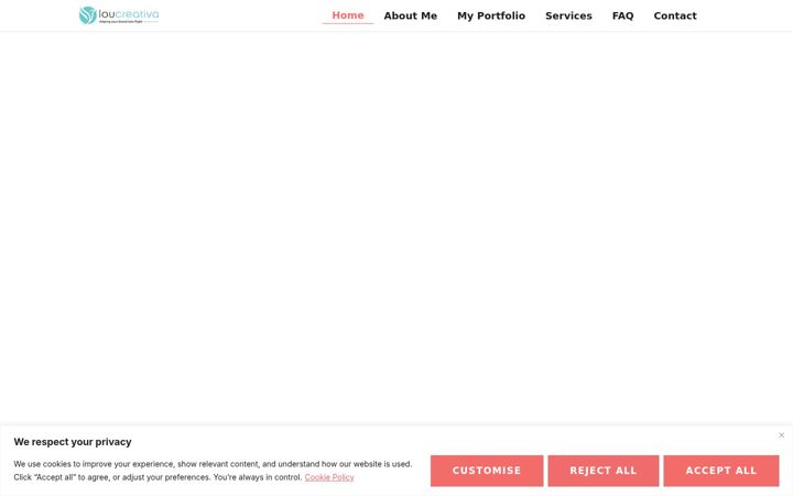 Screenshot of loucreativa.co.uk