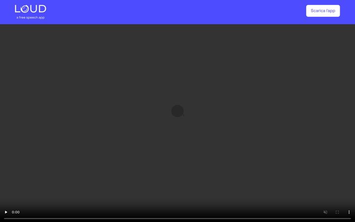 Screenshot of loudsocialapp.com