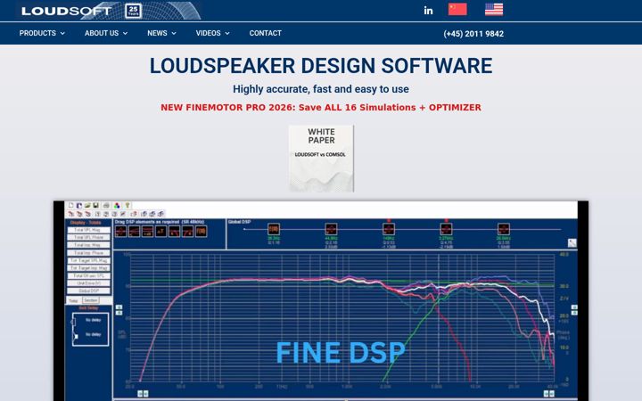 Screenshot of loudsoft.com