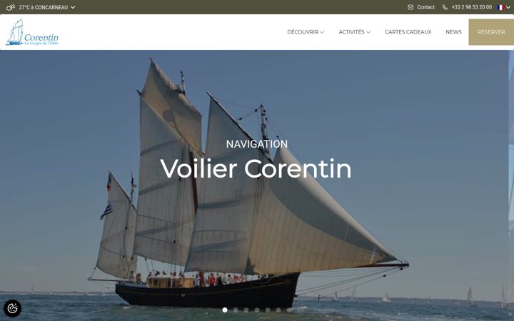 Screenshot of lougredelodet.bzh