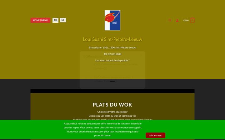 Screenshot of loui-sint-pieters-leeuw.be