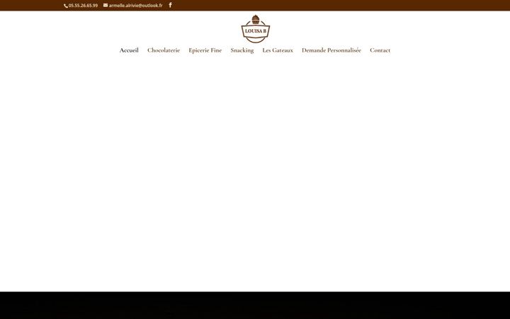 Screenshot of louisa-b.com