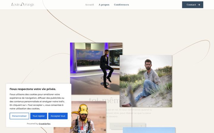 Screenshot of louisderungs.com