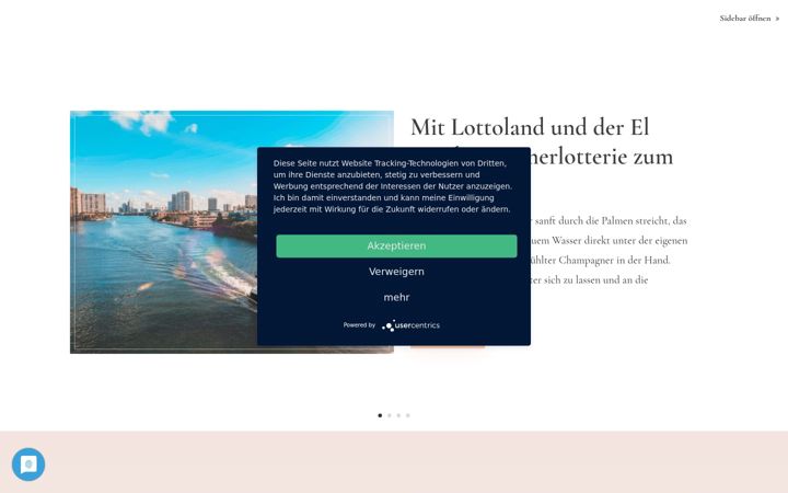 Screenshot of louiseethelene.de