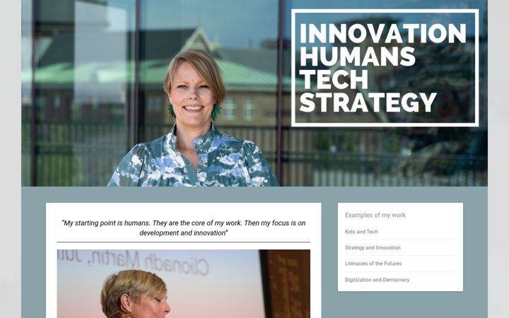 Screenshot of louiseovergaard.com