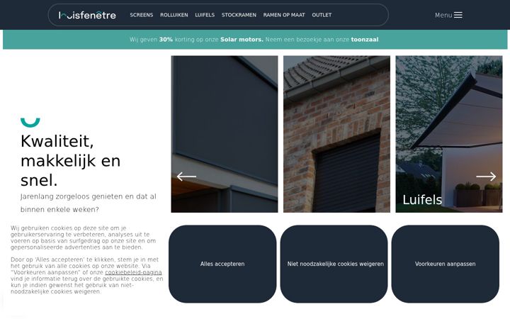 Screenshot of louisfenetre.com