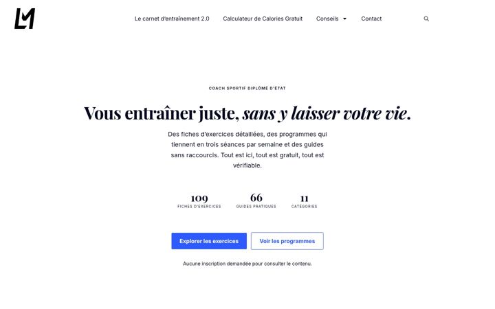 Screenshot of louismove.com
