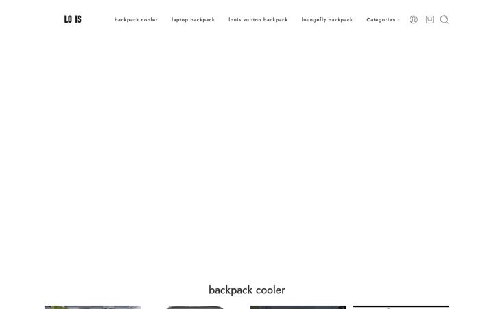 Skjermbilde av louisvuittonbackpack.com
