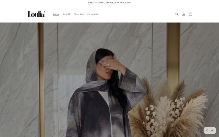 Screenshot of loulia.co.uk