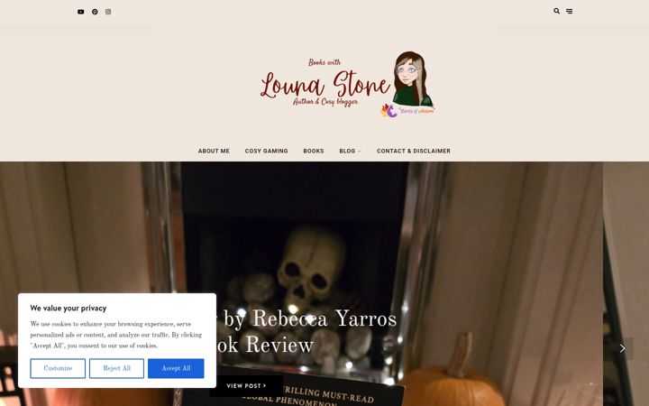 Screenshot of lounastone.com