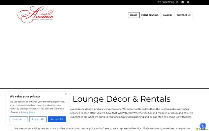 Screenshot of loungedecor.com