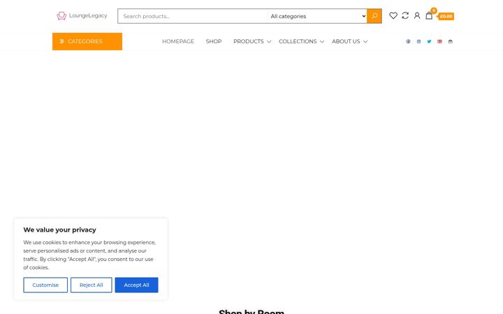 Screenshot of loungelegacy.com