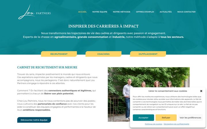 Screenshot of loupartners.fr