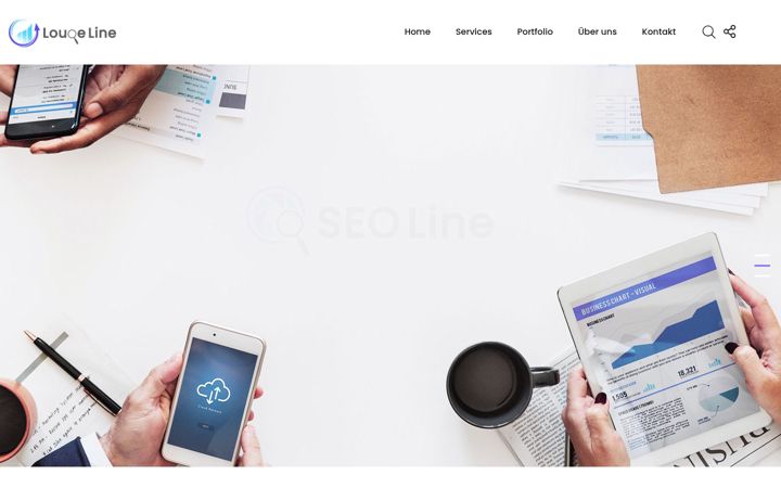 Screenshot of loupeline.de