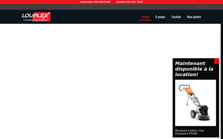 Screenshot of louplex.com