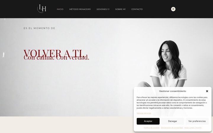 Screenshot of lourdes-hernandez.com