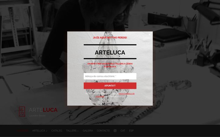 Screenshot of lourdesroses.com