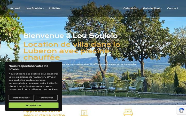 Screenshot of lousouleio.com