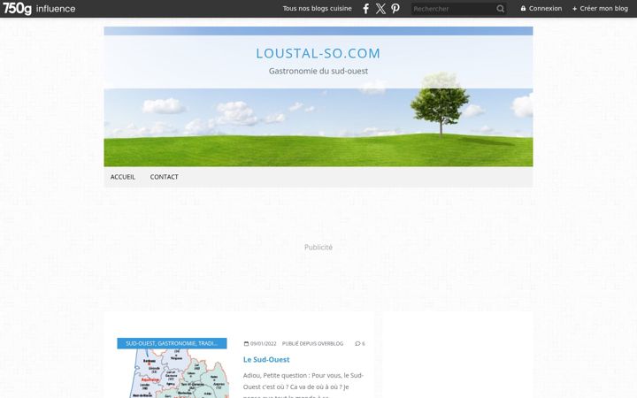 Screenshot of loustal-so.com