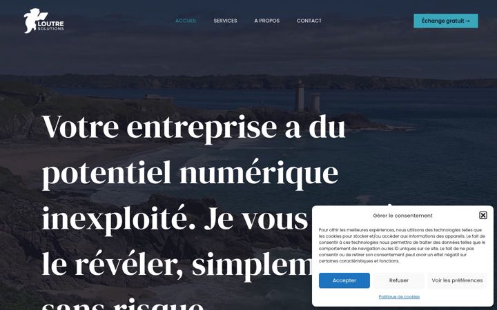 Screenshot of loutresolutions.com