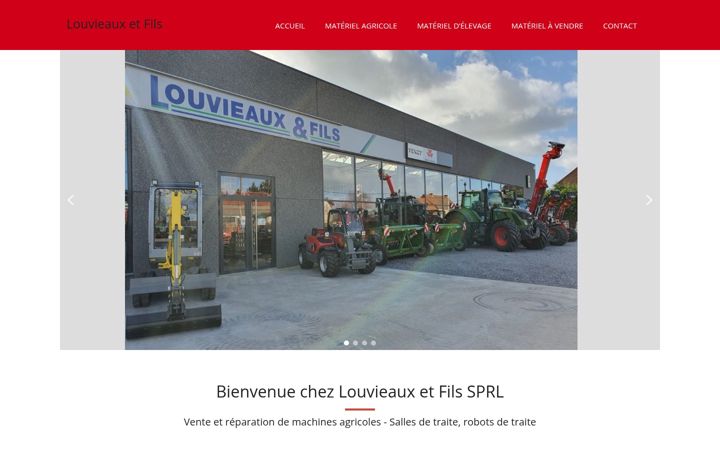 Screenshot of louvieauxetfils.be