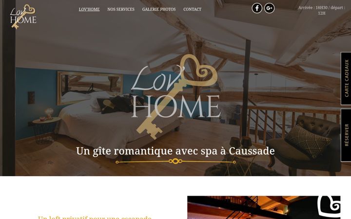 Screenshot of lov-home.fr