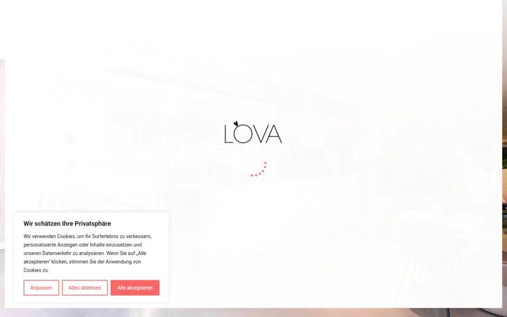 Screenshot of lovadesign.de