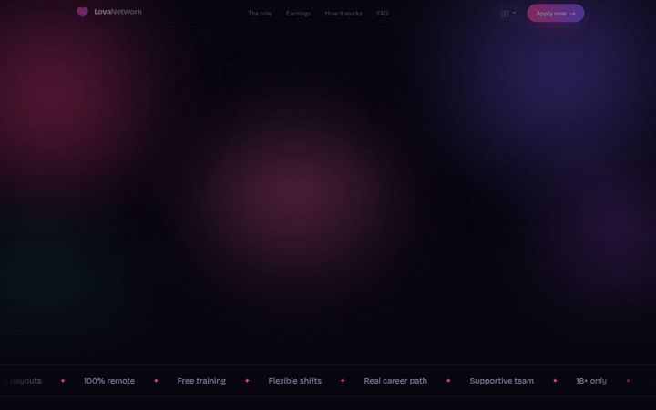 Screenshot of lovanetwork.com
