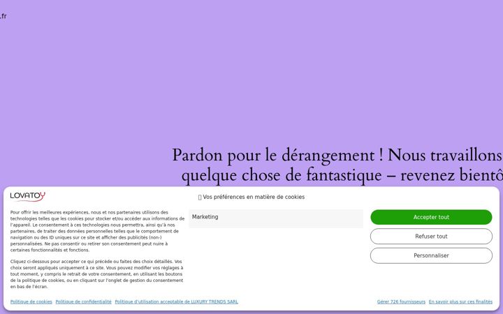 Screenshot of lovatoy.fr