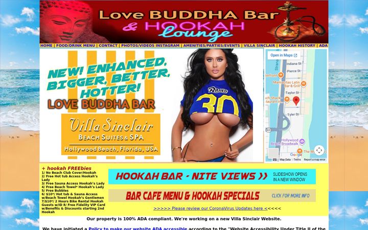 Ekrānuzņēmums no love-buddha-bar.com