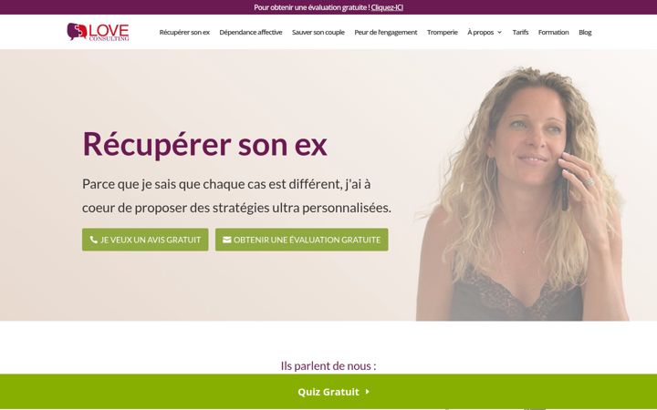 Screenshot of love-consulting.fr