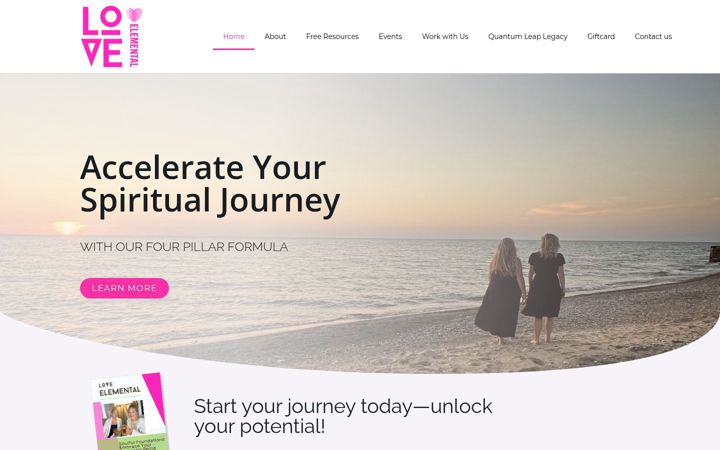 Screenshot of love-elemental.com