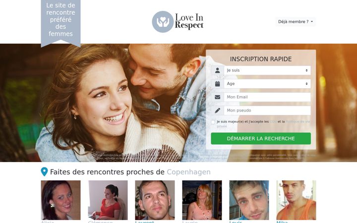 Screenshot of love-in-respect.com