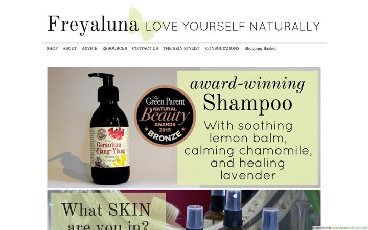 Screenshot of love-yourself-naturally.com