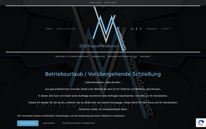 Screenshot of love4dastreetz.de