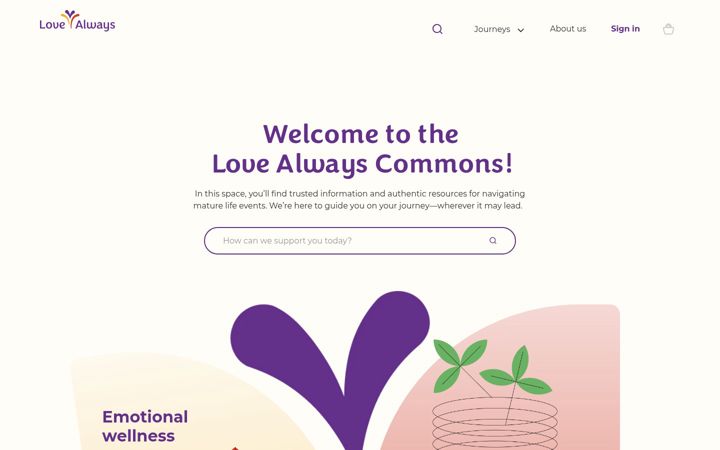 Screenshot of lovealways.com