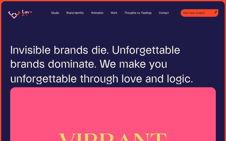 Screenshot of loveandlogic.co.uk