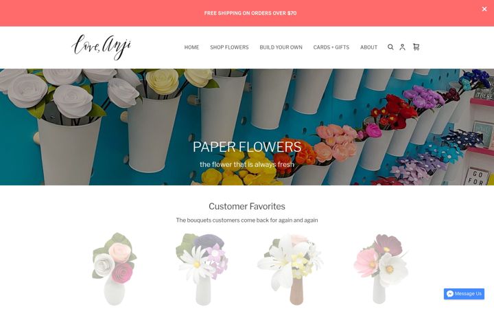 Screenshot of loveanji.com