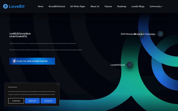 Screenshot of lovebit.org