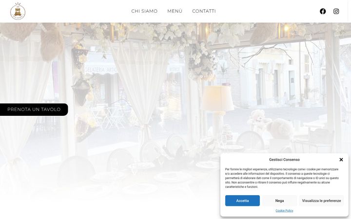 Screenshot of lovecaffecentrale.it