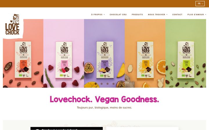 Screenshot of lovechock.fr