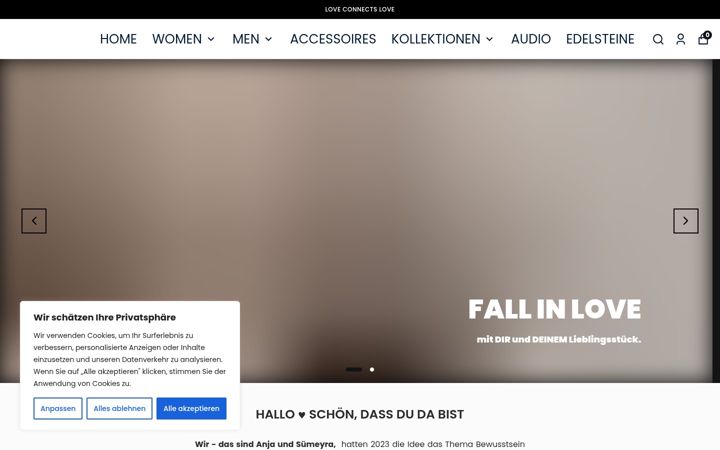 Screenshot of loveconnectslove.com