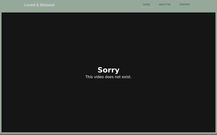 Screenshot of loved-and-blessed.de